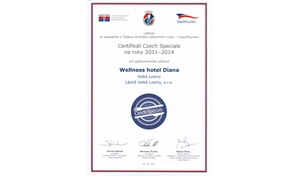 Czech Specials 2014 - Wellness hotel DIANA Velké Losiny