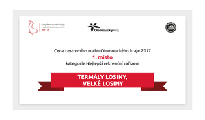 Nejlepší rekreační zařízení Olomouckého kraje 2017