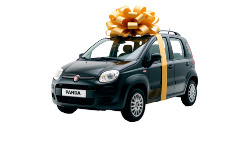 Hlavní výhra v soutěži ROYAL SPA - auto FIAT PANDA