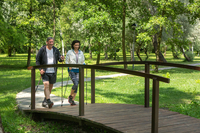 Lázeňský park - SIRNATÉ LÁZNĚ Ostrožská Nová Ves