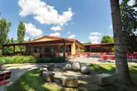 Lázeňská kolonáda s kavárnou - SIRNATÉ LÁZNĚ Ostrožská Nová Ves